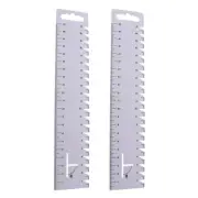 Efficient Sewing Patchwork Ruler Set 2PCS Ultrathin Soft Tools 21cm Scale
