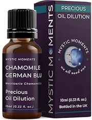 Mystic Moments | Chamomile German Blue Essential Oil Dilution - 10ml - 3% Jojoba Blend