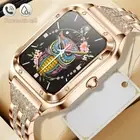 Bluetooth Call Woman Smart Watch Sport Ladies Bracelet Fitness Watch Waterproof