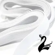 Stretch Trim - Braided Flat Elastic - 25mm wide (Price per 1m) - Sewing Craft...