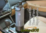 Mug Buddy - Cup Holder Adapter System for ThermoFlask 40oz Bottles or Nalgene 32