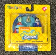 Minimates Spongebob Mr. Krabs & Perch Perkins 2015