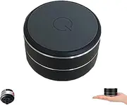 Buzzgo Speaker, Buzzgo Echo Speaker, Bone Conduction Resonance Mini Speakers, Stereo Bass Portable Small Wireless with Suction Cup for Bathroom Outdoor (Black)