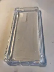 LOT of 2 Samsung NOTE 20 Soft Case Shockproof Corner Protection Clear
