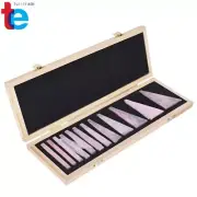 12Pcs Precision Hardened Steel Angle Block Set 1/4 To 30 Degree Gauge Block