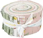Lisa Audit Love Me More Rolie Polie 40 2.5-inch Strips Jelly Roll Riley Blake Designs RP-15630-40