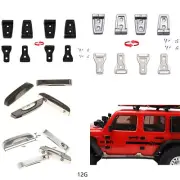 Metal Door Handle Hinge Parts for 1:10 TRX-4 G500 G63 BRONCO AXIAL RC4WD RC Car