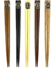 Wholesale 200x5 Pair Wooden Reusable Classic Style Chopstick Gift Set S3674x200