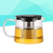 Heating Teapot Heat-resistant Glass Stovetop Kettle with Infuser