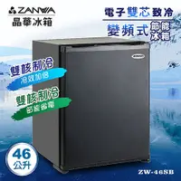 在飛比找myfone網路門市優惠-【結帳再享91折】ZANWA晶華 電子雙芯致冷變頻式節能冰箱