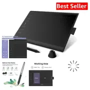Inspiroy Graphics Drawing Tablet - 8192 Levels Pressure Sensitivity & 12 Hot ...