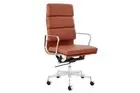 NNEKG Matt Blatt Replica Eames Group Standard Aluminium Padded High Back Office