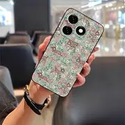 Phone Case Compatible with Tecno Spark20/KJ5, TPU Protective Anti-dust Back Cover Dirt-Resistant Soft case Durable Anti-Knock Design