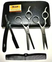 7" Professional Barber Hair Cutting+Thinning Scissors Barber Shear Set *NEW*