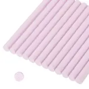 12 Pcs Pale Pink Cylinder Sealing Wax Stick Glue Gun Wax Seal Rod