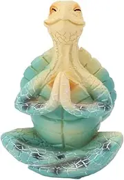 Summer Garden 14×9×9 Sea Figurine Decoration Summer Meditating Decor Spring Garden Resin Handicraft