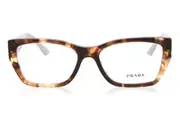 Prada Glasses Frames PR11YV 07R1O1 Caramel Tortoise Women