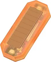 Solar Power Simulated Alarm - Simulated Warning Lamp Alarm Light | Fake Car Light for Electric Vehicles | Car Security Anti Theft Light | Anti-Theft Security Solar Energy Warning Lamp |