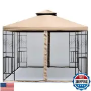 Garden Winds Replacement Canopy Top Cover for The Aldi Tulip Gazebo - Standar