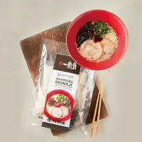 在飛比找Yahoo奇摩購物中心優惠-日本一風堂 冷凍拉麵&餃子享受組合(赤丸新味2包+博多日式餃
