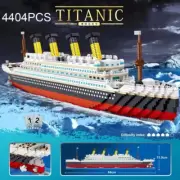 4404+pcs Titanic Cruise Ship Boat Building Blocks Model Set 18+ NEW!