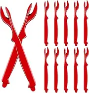 12Pcs Crab Legs Crackers, Seafood Cracker for Crab, Lobster, Crawfish, Prawns and Shrimp, Super Easy Seafood Sheller, Seafood Tools