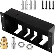 Pressure Washer Gun Holder, Wall Mounted Pressure Washers Accessories Storage Rack, 1/4" Quick Connect Tool Organizer for Foam Cannon Pressure Washer Nozzle Tip