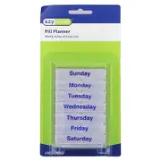 Ezy Dose, Pill Planner, Weekly 4X Day with Pop Outs, 1 Count