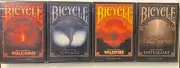 Bicycle Natural Disasters Playing Cards - Volcano, Tornado, Wildfire, Earthquake