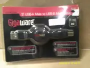 RadioShack Giga Ware 3' (91.4cm) USB-A Male to Micro USB-B Male ReCable 260-1710