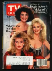 MAG: TV GUIDE 10/06/1984-PAPER DOLLS/BENSON/REGGIE JACKSON G