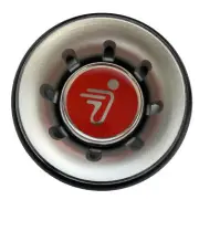 New Segway Leensteer Frame Emblem Insert - I2 X2