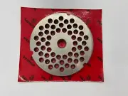 Butchers Equipment Stainless Steel Mincer Parts - Mincer Plate #32 - 8mm