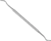 Beatifufu Ergonomic Nail Care Stainless Steel Cuticle Spoon Smooth Head Nail Pusher for Men and Women