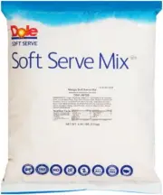 Dole Mango Soft Serve Mix For Desserts, Gluten & Lactose Free (4.5 lbs, 4/Case)