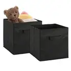 9 Cubes Shelf Storage Closet Shelves Cabinet Rack / 2PCS Non-Woven Storage Bin