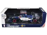 2024 Dallara IndyCar #8 Linus Lundqvist American Legion 1/18 Diecast Model Car
