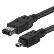 10 Ft High Performance 4-pin to 6 pin IEEE 1394 Firewire 400 iLink Cable - PC DV