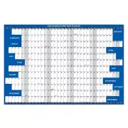 2025 Wall Calendar Large, 12 Month Annual Yearly Wall Planner, Size 24"x36"