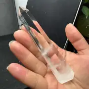 Top Natural Clear Quartz obelisk Crystals Tower Point Wand Reiki Healing 70g
