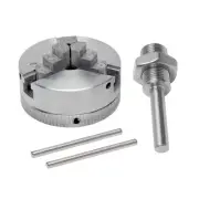 Z011 Mini Lathe Chuck Set - Self Centering Zinc Alloy 3/4 & 4 Jaw Chucks with...
