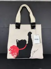 JASON WU FOR TARGET Milu CAT Print CREAM Tote Bag Handbag New