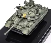 1:72 Russian T-80U Main Battle Tank Model Armored Vehicle Science Exhibition Model