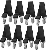 Adjustable Motorcycle Pants Leg Strap Clips Boot Strap Elastic Antislip Straps for Bike Riding
