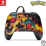 PowerA Enhanced Wired Controller for Nintendo Switch, Charizard Firestorm