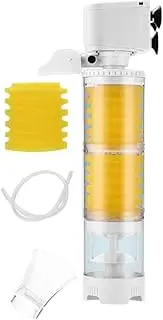 ZENWORYS Fish Tank Filter Ultra-Quiet Filter Pump Built-in Circulating Water Purification System Aquarium Filter Accessories