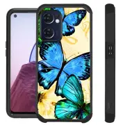 FUSION For OnePlus Nord N300 5G Case Hybrid Phone Cover BUTTERFLY BLUE