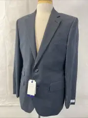 Chester Barrie Slim Fit Airforce Pindot Single Breasted Jacket 2 Piece Suit 40R