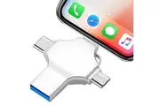 Photo Stick USB 3.0 Flash Drive 64GB Memory Stick Portable Thumb Drive for Laptop PC Phone External Data Storage