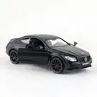 1:36 C63 S AMG Model Car Diecast Pull Back Toy Cars for Kids Toys Gifts Black
